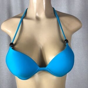 Aguaclara Teal Padded Bikini Top